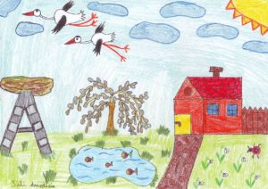 Tavaszébresztő Országos Rajzpályázat: Sinkó Anasztázia rajza