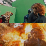 Greenbox technika: A Bosszúállók című 2012-es film robbanásos jelenete a valóságban és a kész filmen.